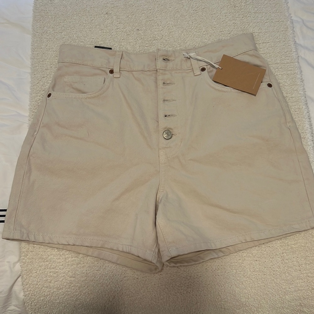 REFORMATION denim shorts